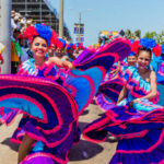 Danza típica en Ibagué, Colombia