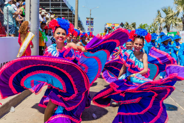 Danza típica en Ibagué, Colombia