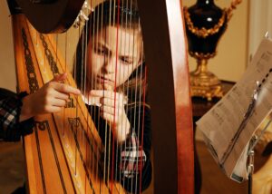 Arpa llanera, instrumento tradicional del joropo