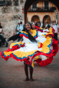 Baile típico colombiano