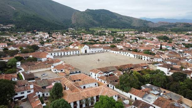 Plaza principal de Villa de Leyva, Boyacá