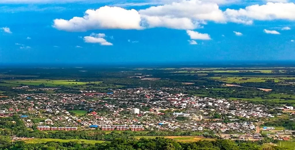 Panorámica de Aguazul, Casanare. Foto: www.colombia.viajando.travel.com