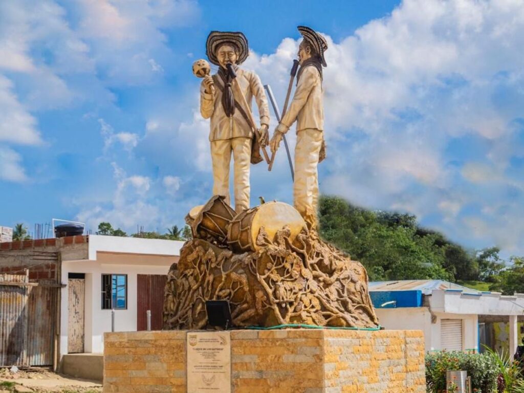 Monumento a los Gaiteros de San Jacinto. Foto: Radio Nacional de Colombia